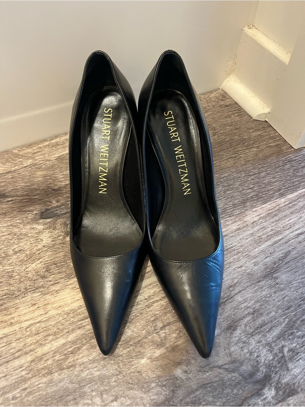 Black Stuart Weitzman heels